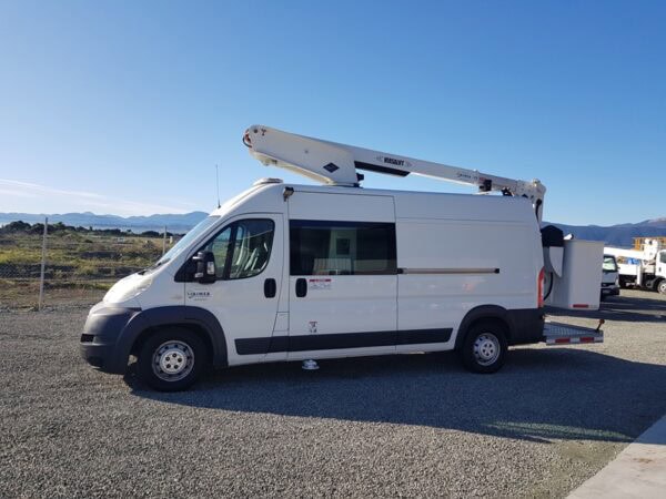 2010 Fiat Ducato Van with Versalift ET30LE EWP - Image 2
