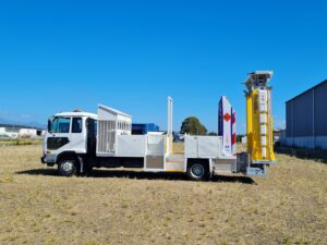 2008 Nissan MK260 Traffic Management Truck with Signboard & Attenuator