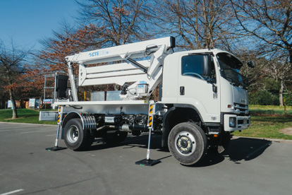 20-Construction-Maintenance-Maximum-Reach-2 Bucket-Truck-Uninsulated
