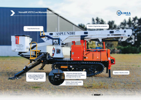 Versalift VST52 on Morooka MST600VD - Image 7