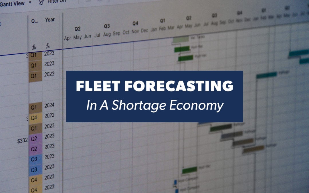 Fleet Planning in the ‘New Normal’ during a Shortage Economy