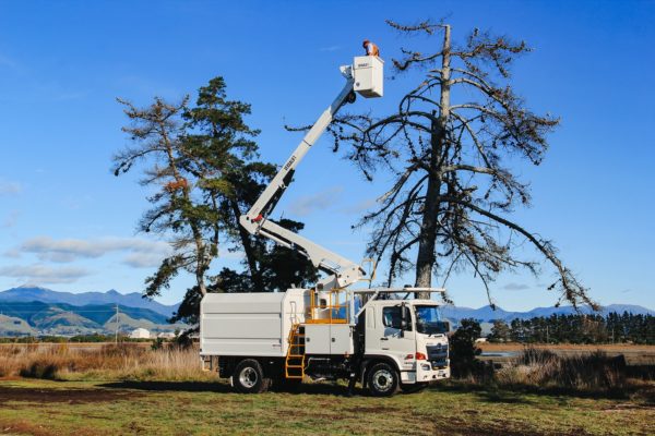 Versalift VST47 on Hino FG1628 Arborist Truck