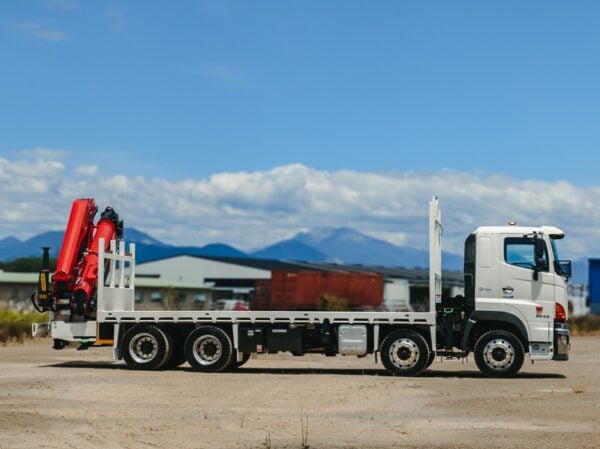 Palfinger PK35.001 on Hino 700 8x4 Crane Truck - Image 3