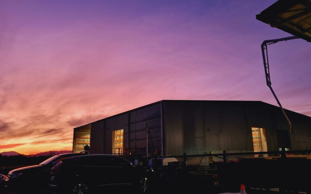 Our new engineering workshop is nearing completion!