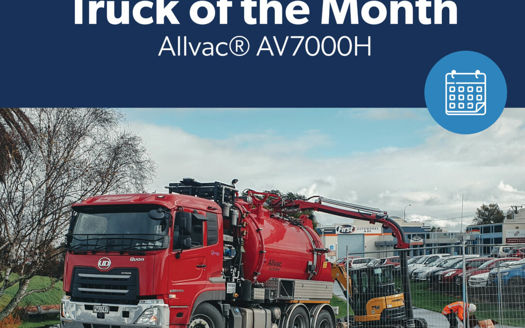 Truck of the month: Allvac® AV7000H working with Drainways