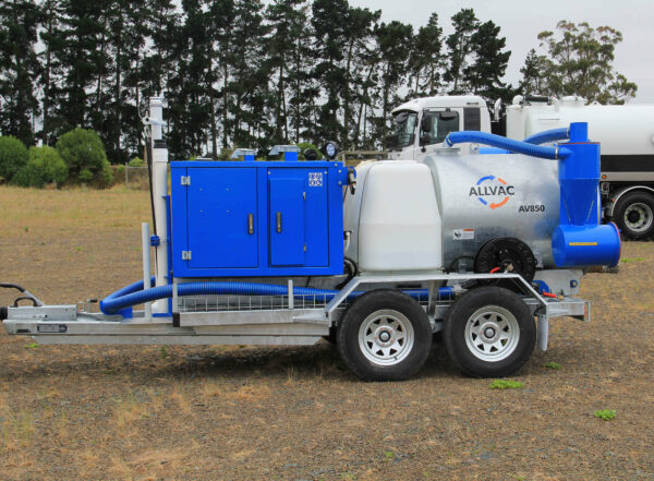 Allvac AV850 Vacuum Unit - Trailer Mounted