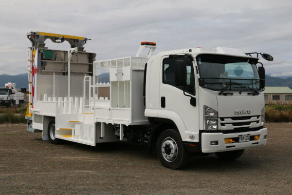 L3 Traffic Management on Isuzu FSD700 with Attenuator and arrow board