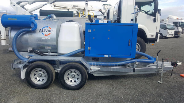 Allvac AV850 Vacuum Unit - Trailer Mounted - Image 3