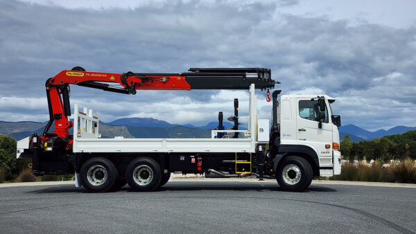Palfinger PK26 on Hino 500 2632 6x4 Alison LCT - Image 5
