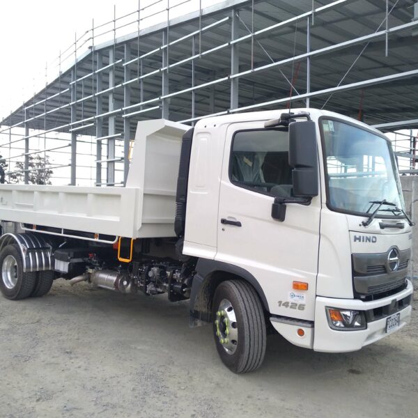 Tipping Deck on 2022 Hino Factory Tipper FE1426