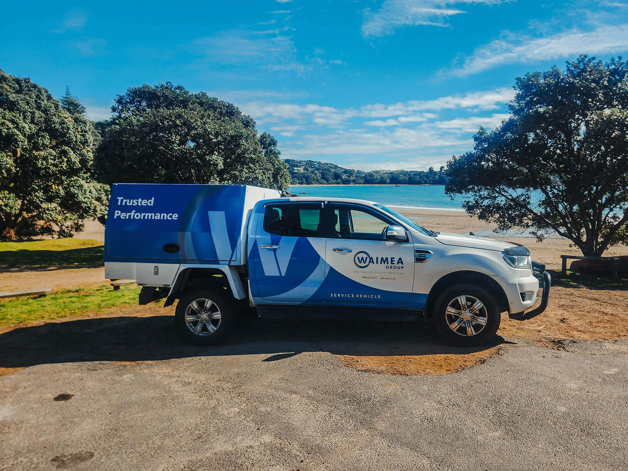 Waimea Service Ute located in Auckland Waimea Group NZ Ltd