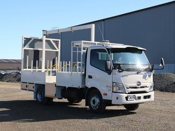 L1 Traffic Management Truck - 2022 Hino 300 917 wide MT  Level 1 with full sign board