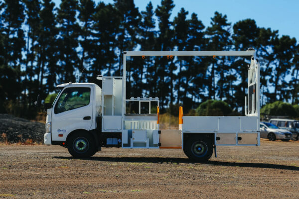 L1 Traffic Management Truck - 2022 Hino 300 917 wide MT  Level 1 with full sign board - Image 6