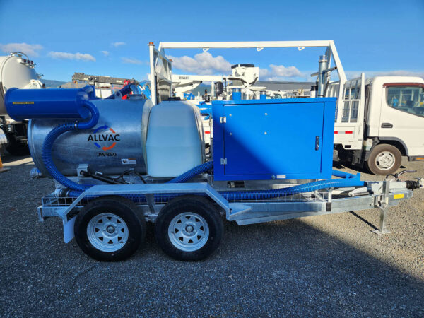 Allvac AV850 Vacuum Unit - Trailer Mounted - Image 2