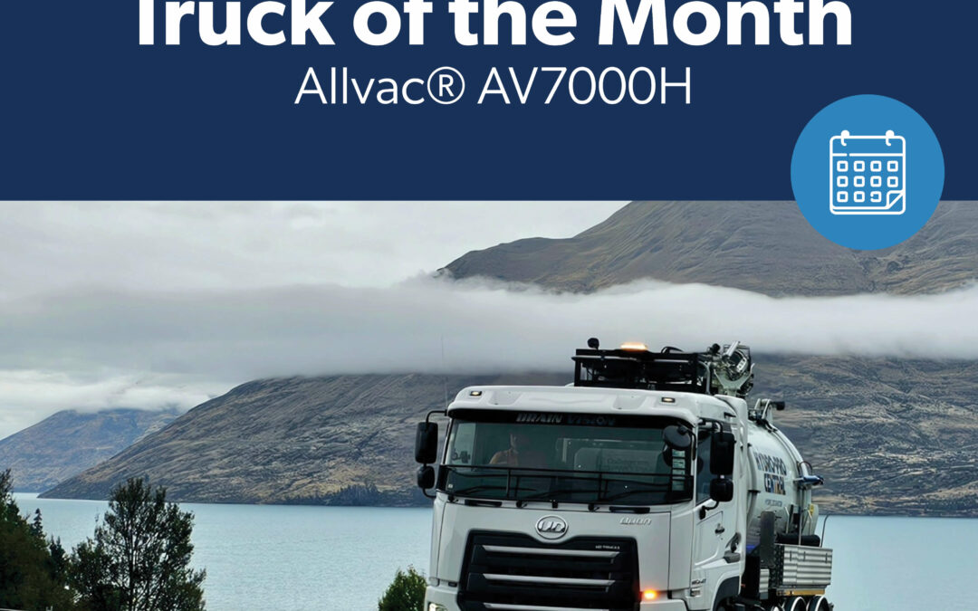 Truck of the month: Allvac® AV7000H working with Hydro-Pro Central