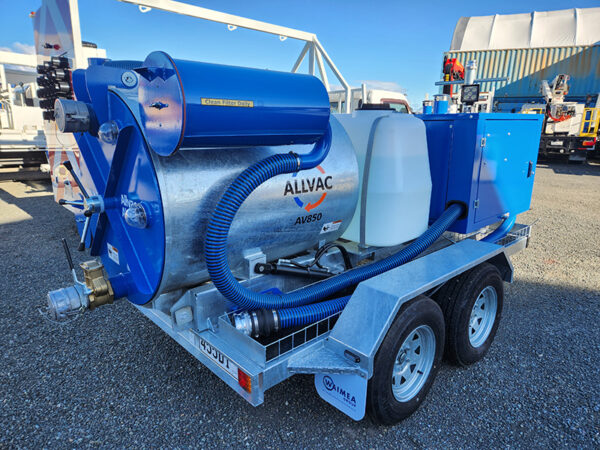 BTV6-2 Allvac® AV850 Full Door Hydro Excavator on Tandem Trailer - Image 3