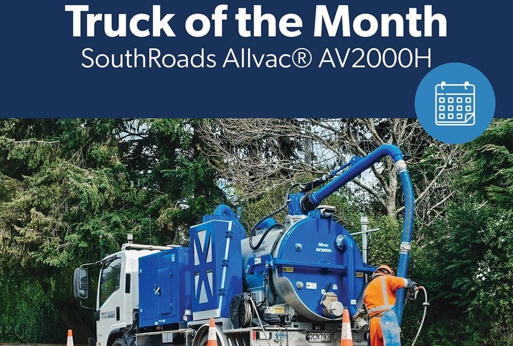 Non-destructive digging: Southroads Allvac® AV2000H Hydro Excavator