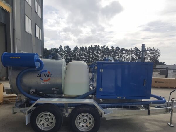 Allvac AV850 Vacuum Unit on trailer - Image 4