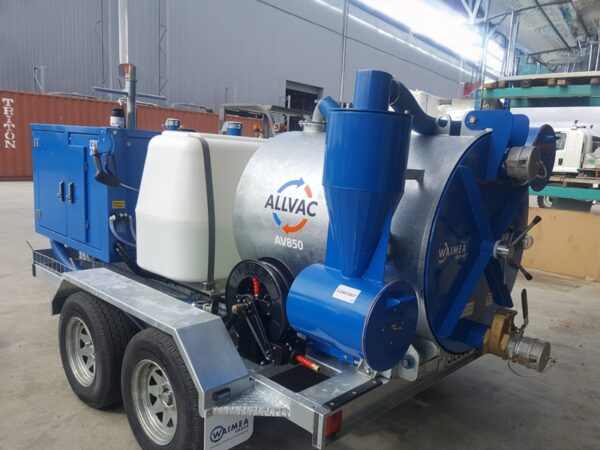 Allvac AV850 Vacuum Unit on trailer - Image 3