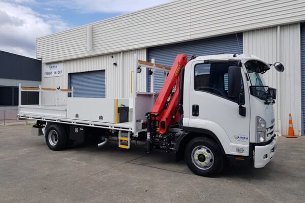 Palfinger PK7500 SLD 2019 Isuzu FRR500L 4x2 Manual Truck