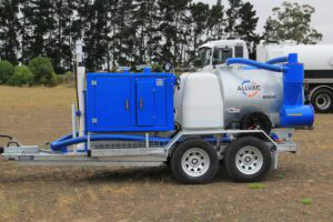 Allvac AV850 Vacuum Unit - Trailer Mounted