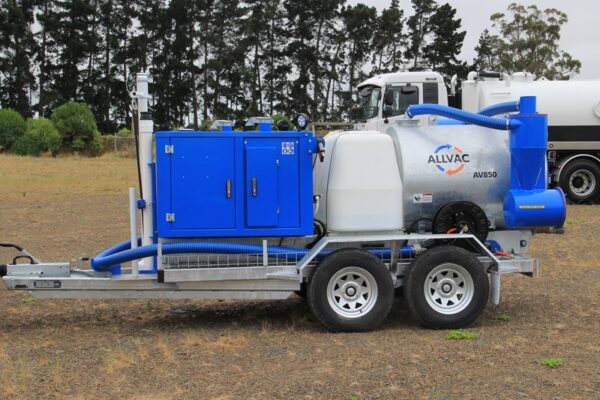 Allvac AV850 Vacuum Unit - Trailer Mounted