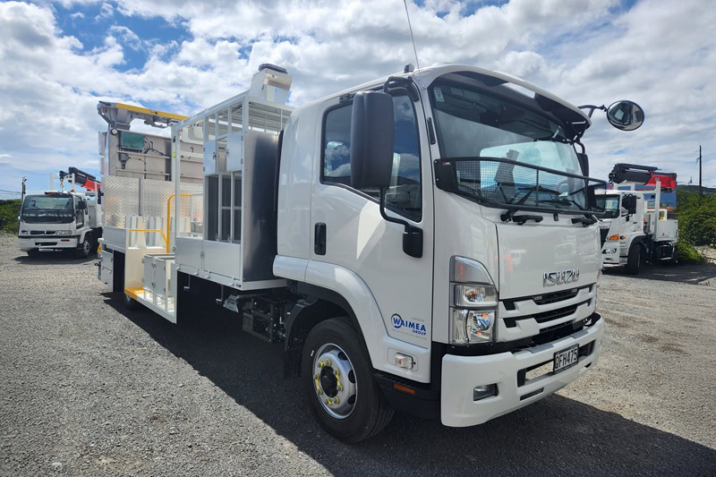 BTT1-3 L3 Traffic Management With Attenuator on Isuzu FSD700 Auto 4x2