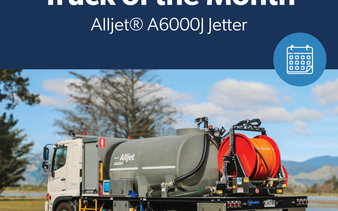 Engineered for Performance Designed for Simplicity: The Alljet® A6000J Jetter!