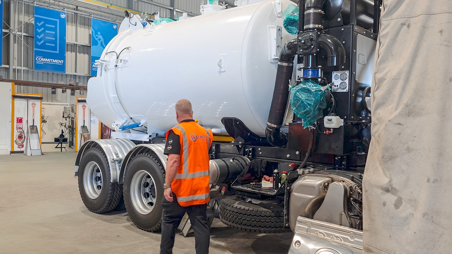 A close up shot of two business people shaking hands
